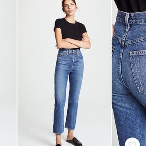 AGOLDE Pinch Waist High Rise Kick Jeans 29